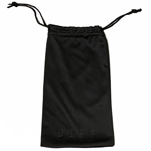 DIFF Jane Sunglasses Aviators Matte Black Frame Grey Gradient Lenses - Picture 8 of 10